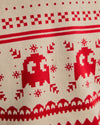 PAC-MAN Winter Cotton Sweater Red