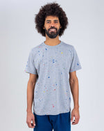Splash Paint Tshirt Grey