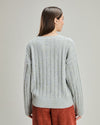 Wool Ribbed Sweater White