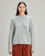 Wool Ribbed Sweater White