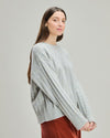 Wool Ribbed Sweater White
