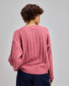 Wool Ribbed Sweater Pink