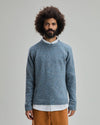 Wool Raglan Sweater Blue