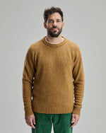Wool Raglan Sweater Mustard