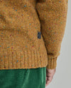 Wool Raglan Sweater Mustard