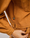 Wavy Pocket Boxy Shirt Camel