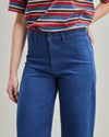 Straight Leg Pants Retro Denim