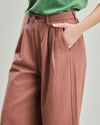 Wide Leg Pants Brown