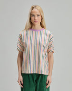 Wavy Stripes Tee Ecru