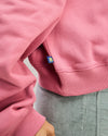 Flower Dot Oversize Sweatshirt Rose