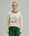 Peanuts No Worries Sweatshirt Ecru
