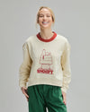 Peanuts No Worries Sweatshirt Ecru