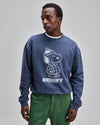 Peanuts Snowy Sweatshirt Blue