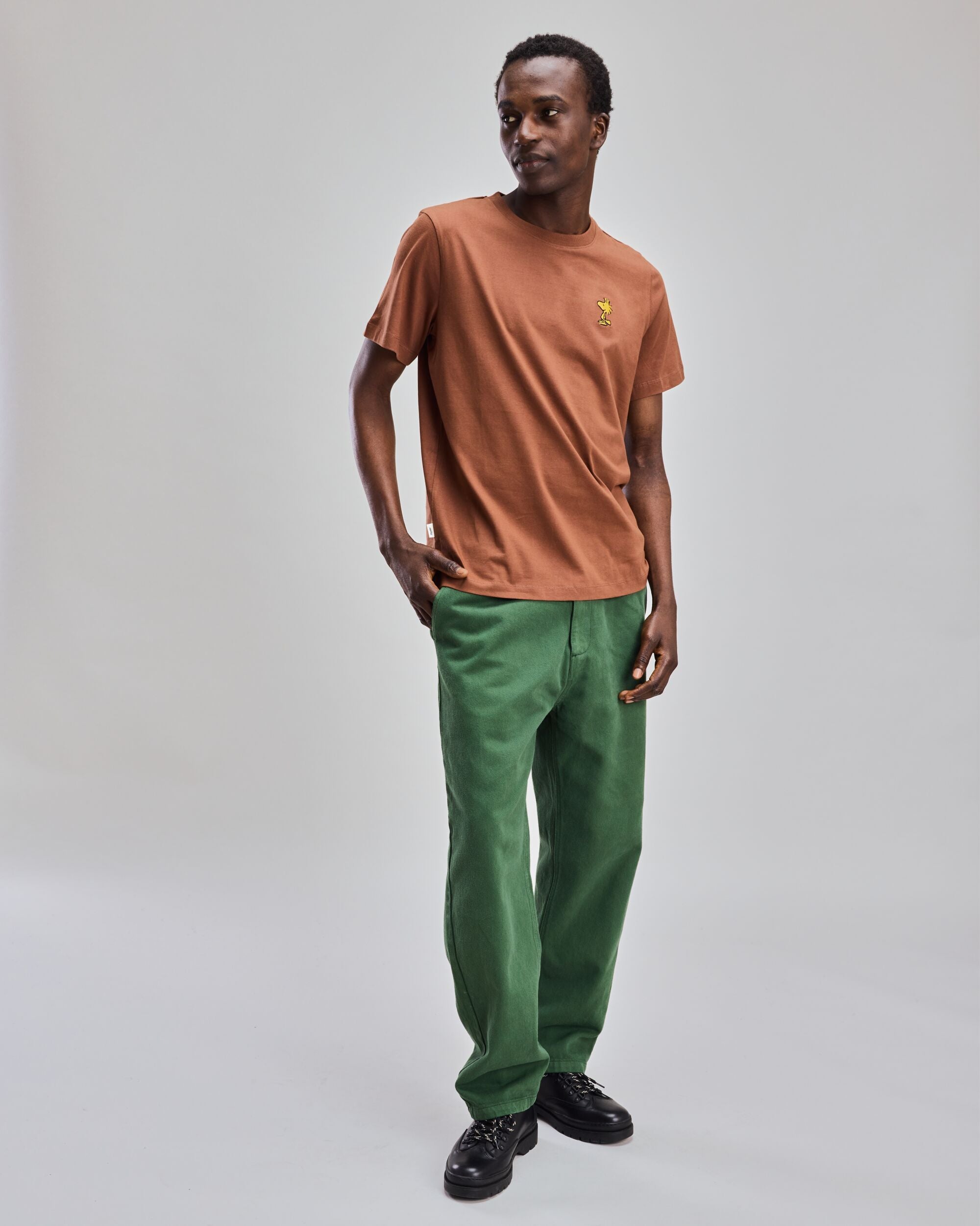 Peanuts Woodstock T-shirt Brown