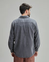 Corduroy Overshirt Dark Grey