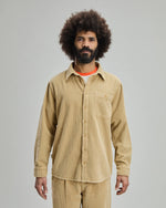 Corduroy Overshirt Beige