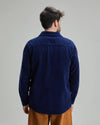 Corduroy Overshirt Dark Blue