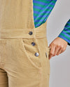 Corduroy Overall Beige