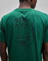Meow T-shirt Green