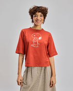 Peanuts Hugs Tshirt Red