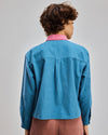 Babycord Boxy Blouse Bicolor