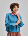 Babycord Boxy Blouse Bicolor
