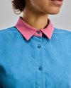 Babycord Boxy Blouse Bicolor