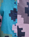 Maxiflower Boxy Blouse Blue
