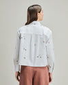 Doggies Boxy Blouse Ecru
