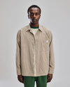 Dry Rose Oversize Checks Shirt Ecru