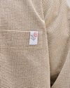Dry Rose Oversize Checks Shirt Ecru