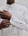 Doggies Relaxed Shirt Ecru