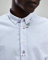 Grandma Plants Shirt Blue