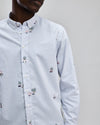 Grandma Plants Shirt Blue