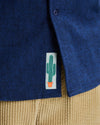 Cactus Flannel Overshirt Blue