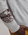 Flying Ducks Wool Sweater?Grey