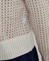 Wool Structure Sweater Ecru