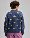 Flower Dots Wool Sweater