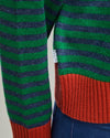 Bicolor Stripes Wool Sweater