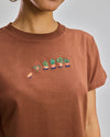 Grandma Plants Tee Brown