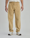 Corduroy Pleated Chino Beige