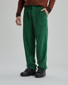 Corduroy Pleated Chino Grass Green