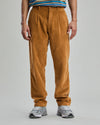 Corduroy Pleated Chino Caramel