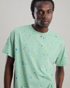 Splash Paint Tshirt Green