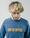 Out Of Office Sweatshirt Blue