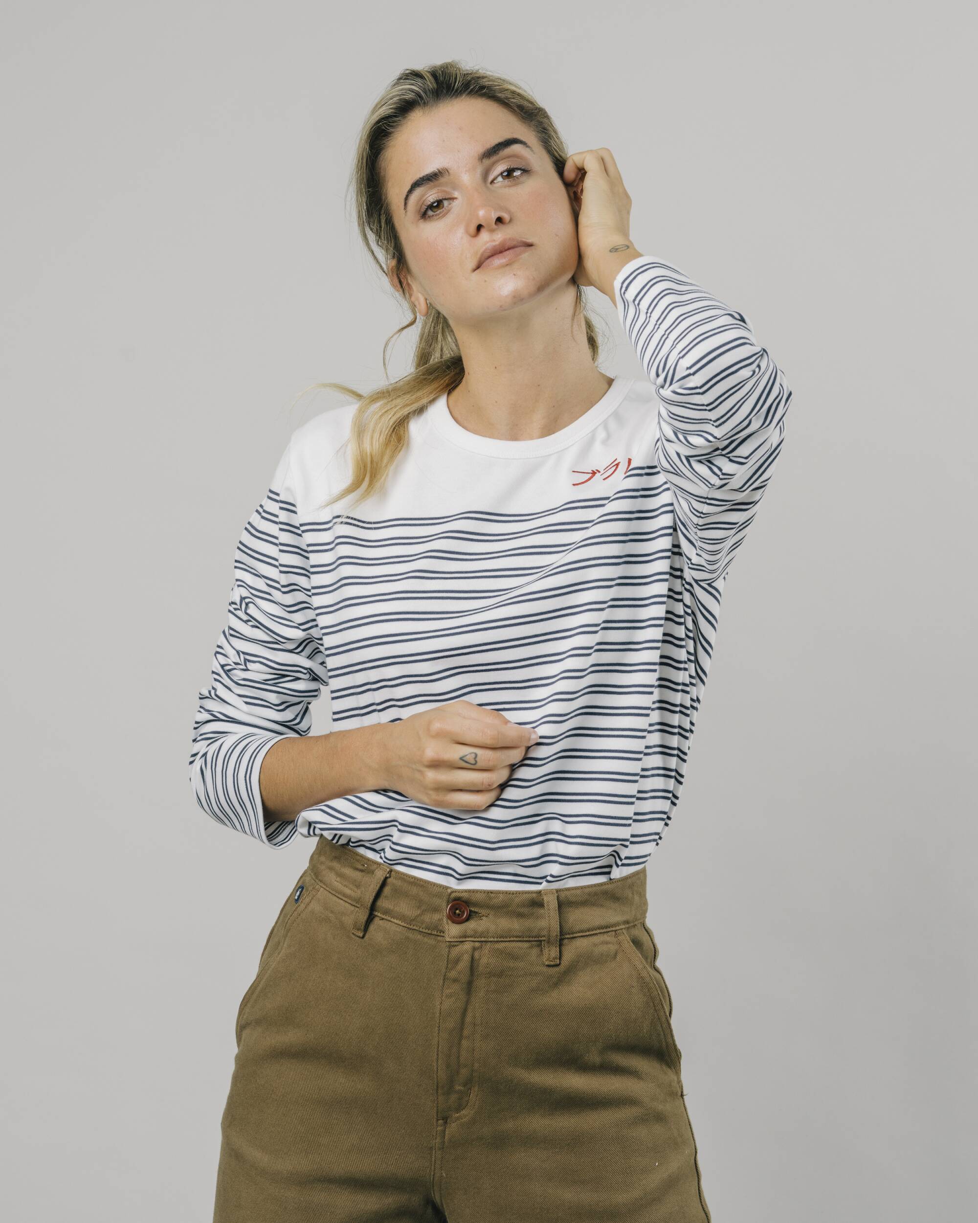 Brava Stripe White Unisex T-Shirt