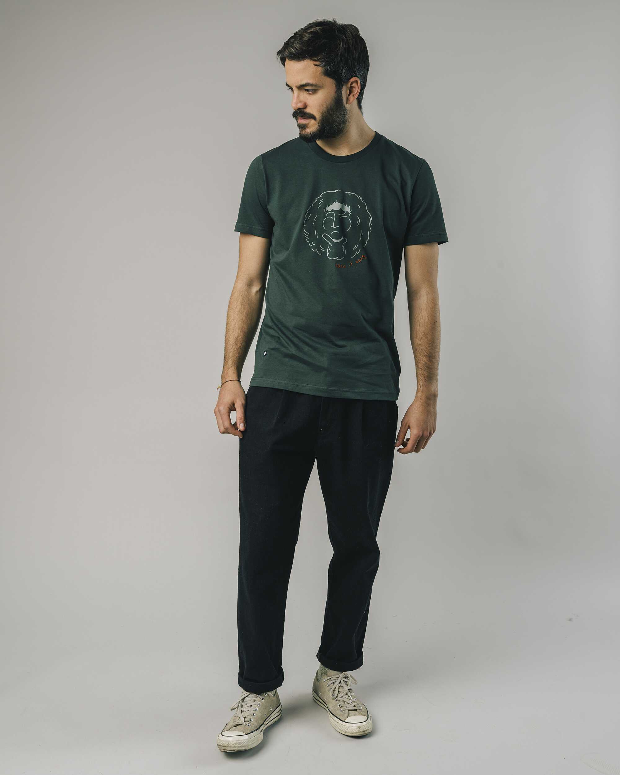 Walker T-Shirt Forest Green