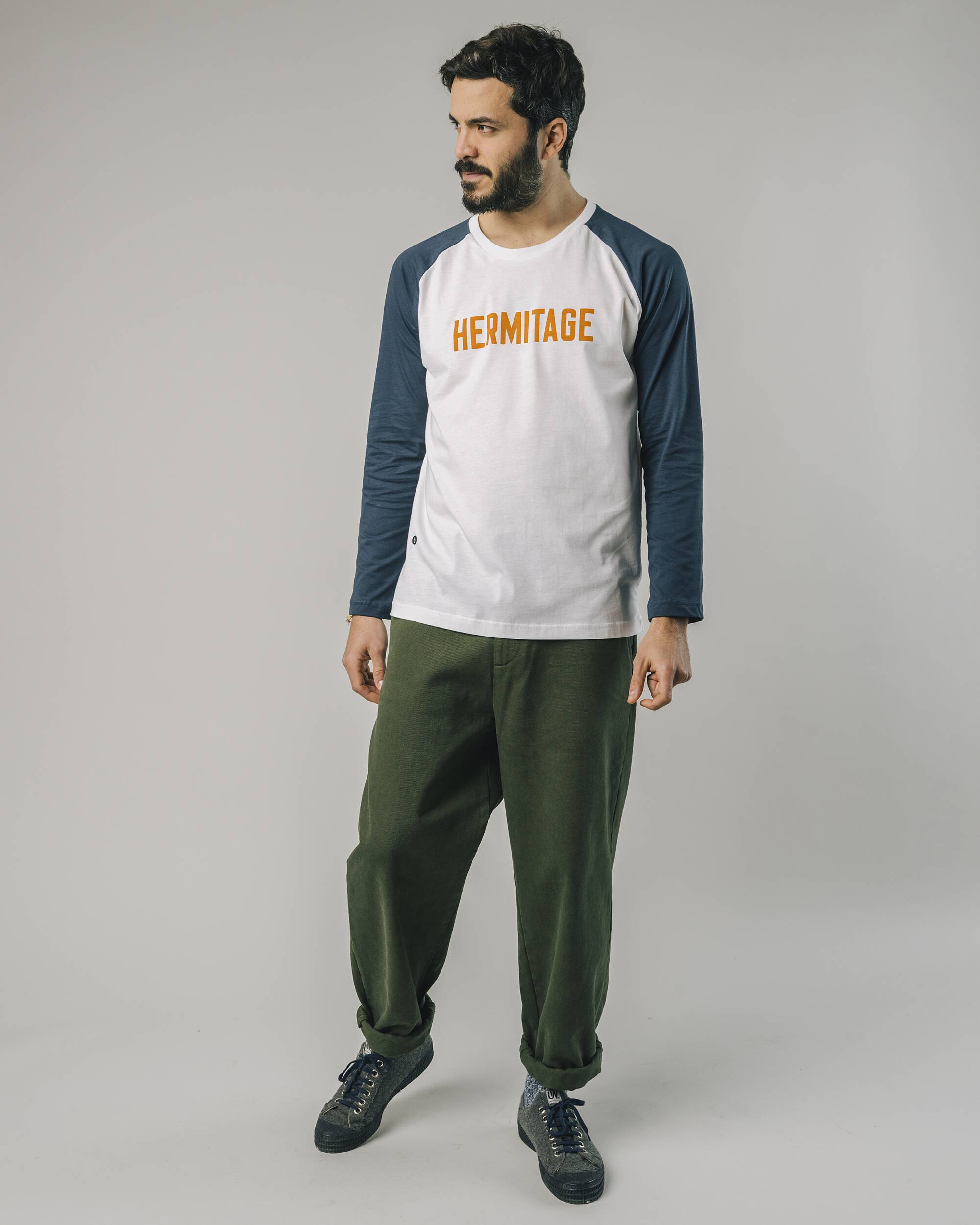 Hermitage Longsleeved T-Shirt Blue