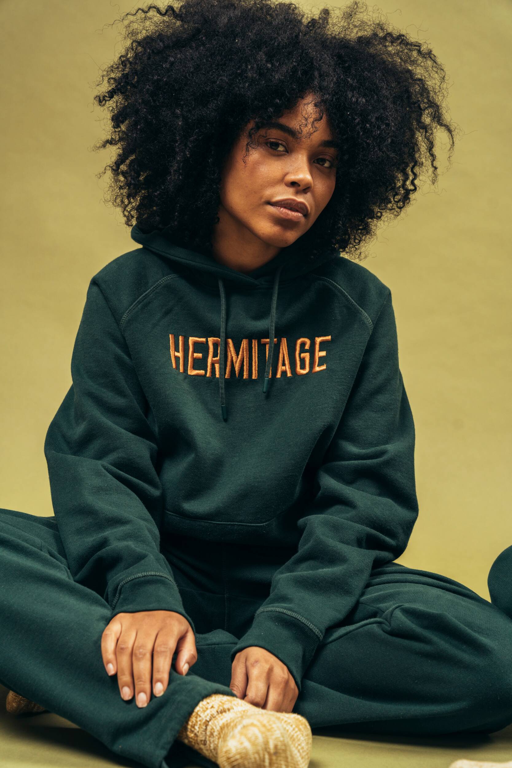 Hermitage Hoodie Forest Green