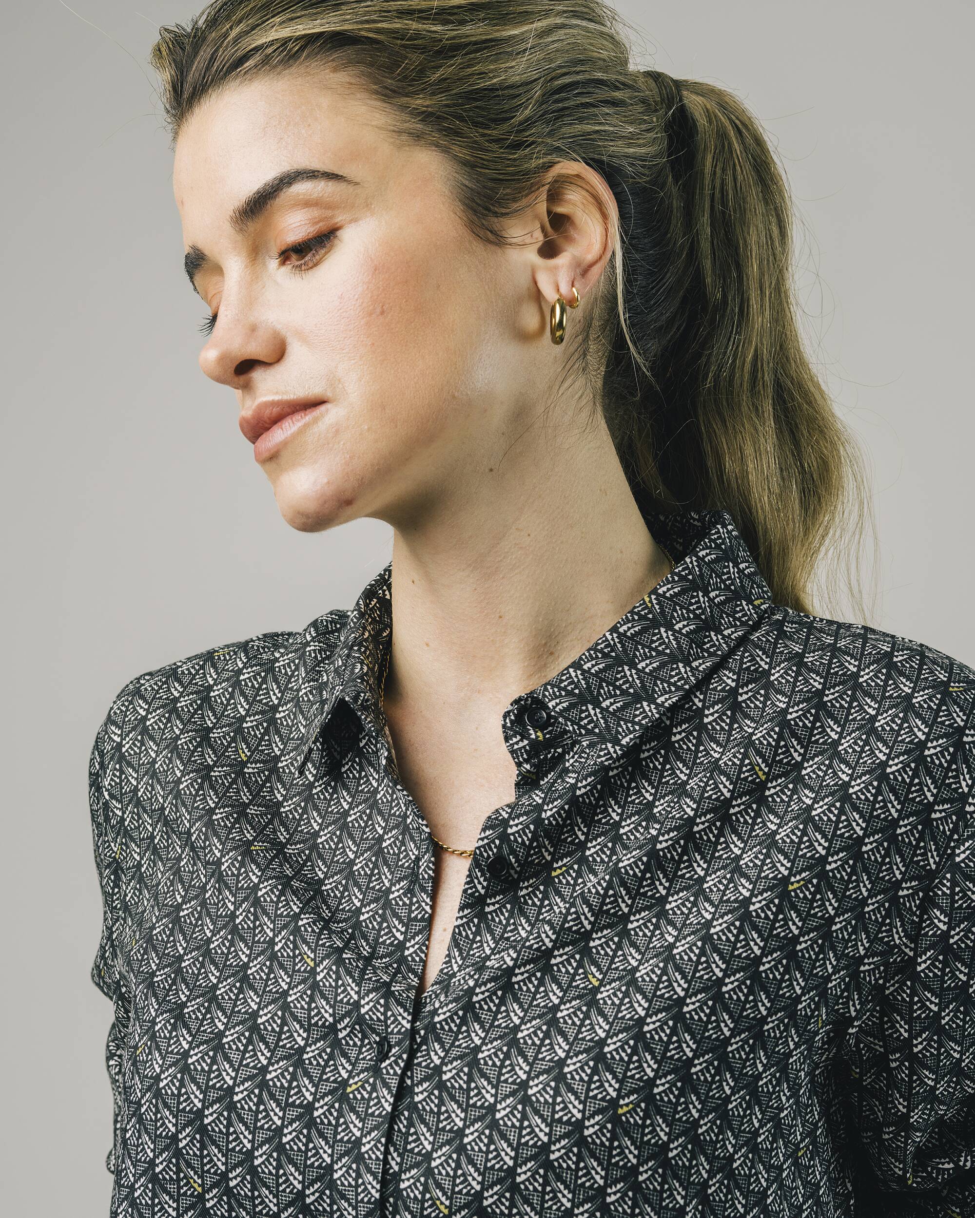 Shooting Star Blouse Black